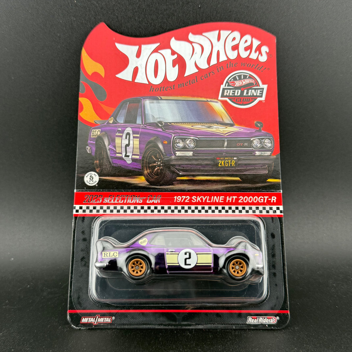 Hot Wheels 2023 RLC Red Line Club sELECTIONs | 1972 Nissan Skyline