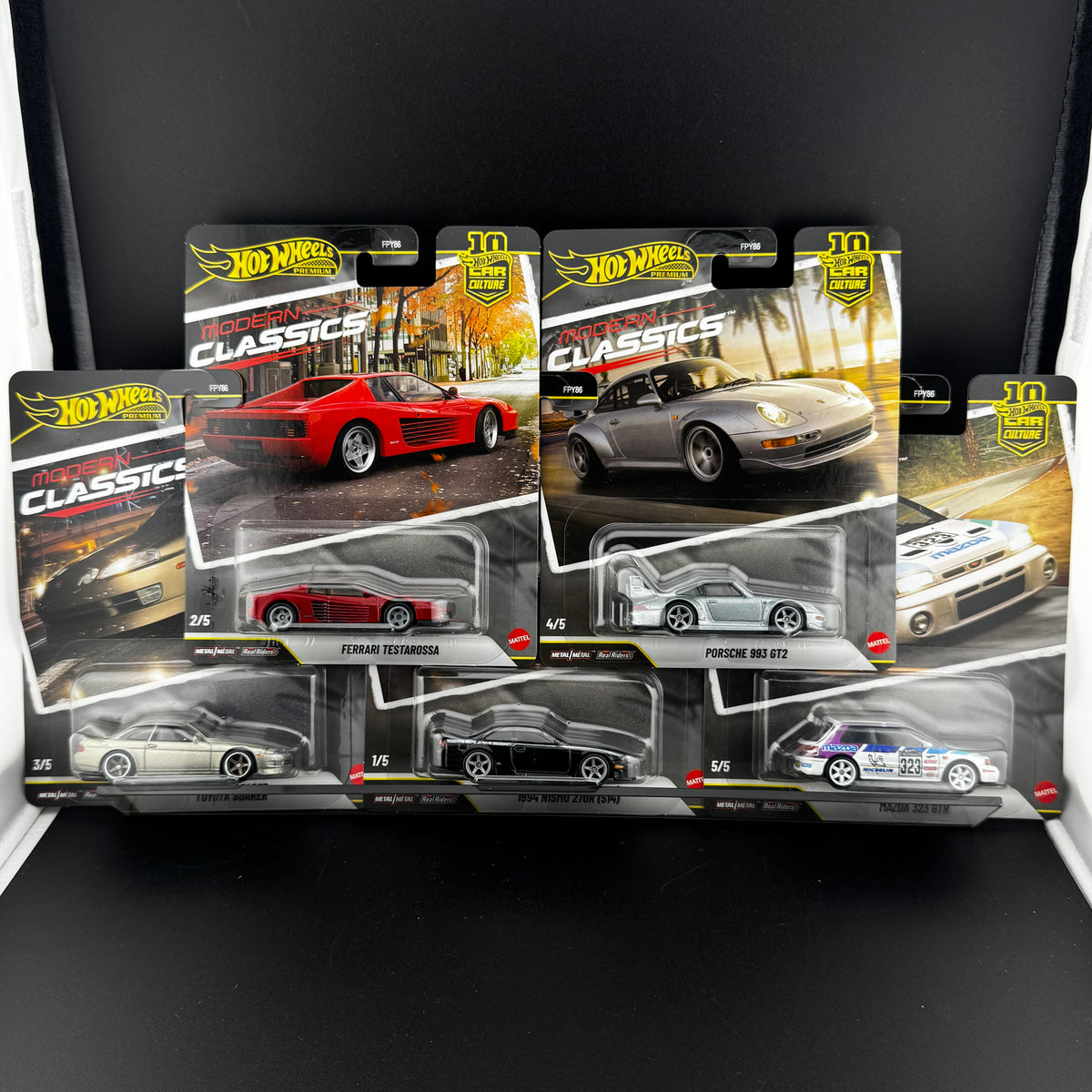 Modern Classics IV | Hot Wheels 2026 Car Culture 5-Car Premium Set