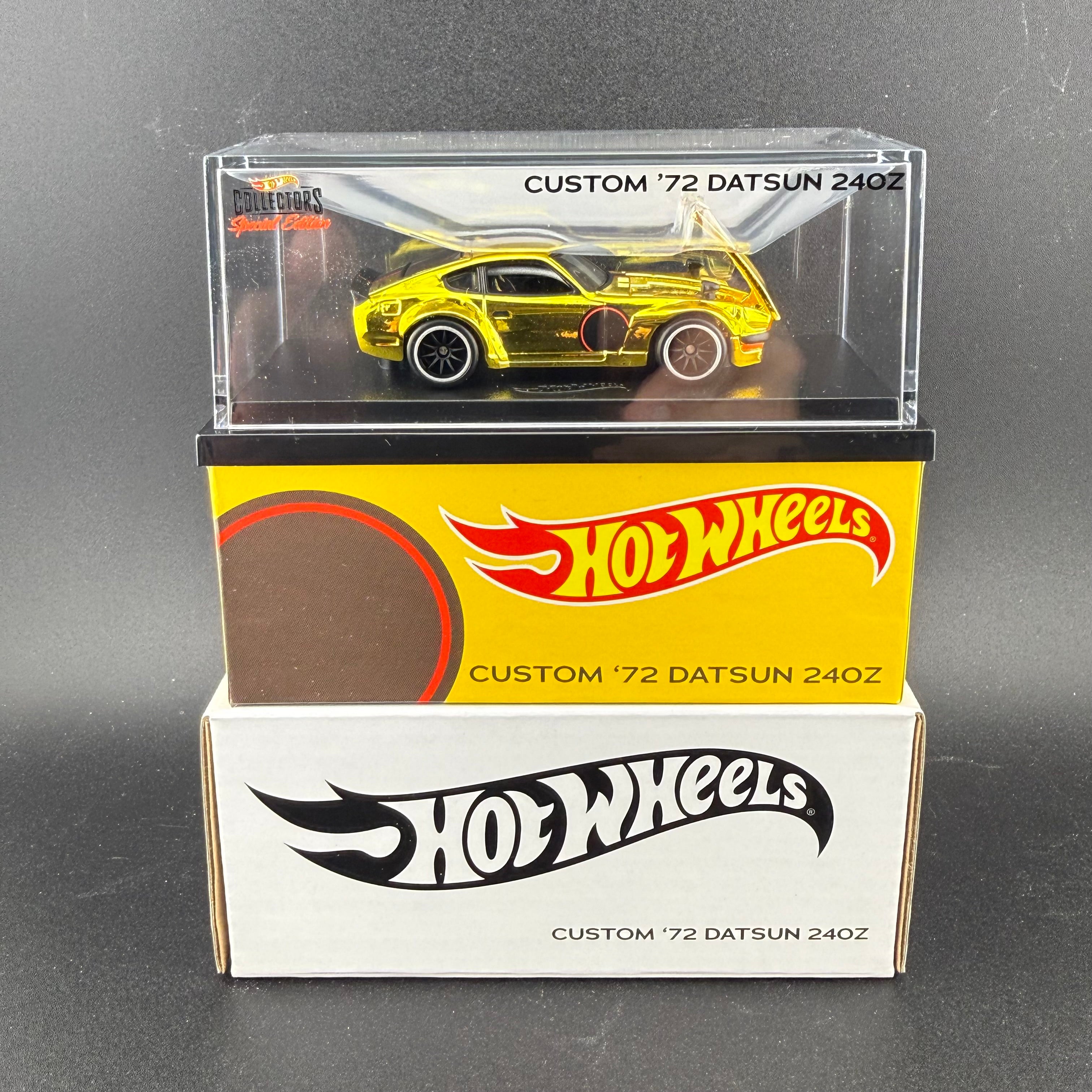 Hot Wheels RLC Gold Custom 72 Datsun 240Z