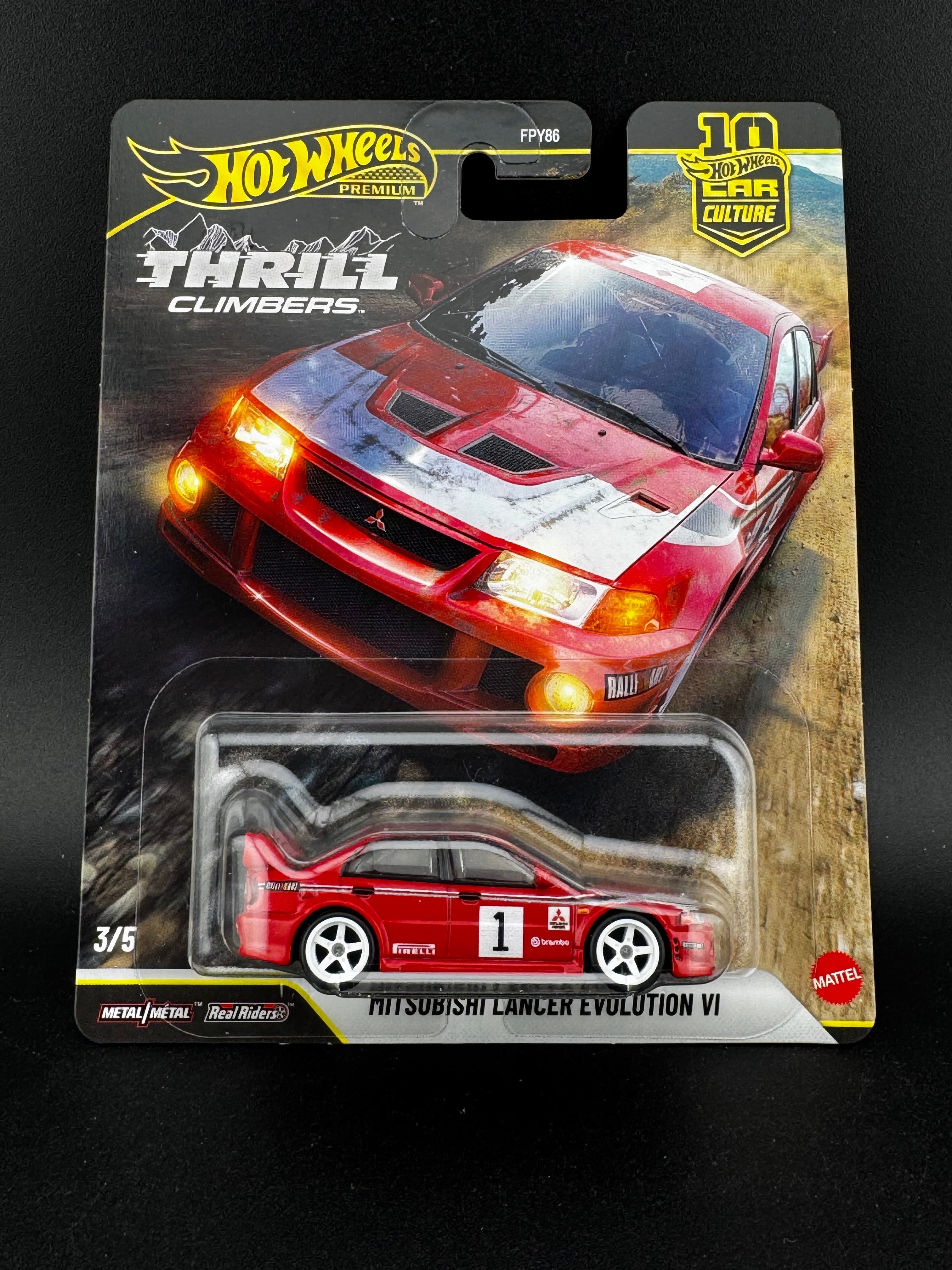 Hot Wheels Mitsubishi Lancer Evolution VI - Car Culture Thrill