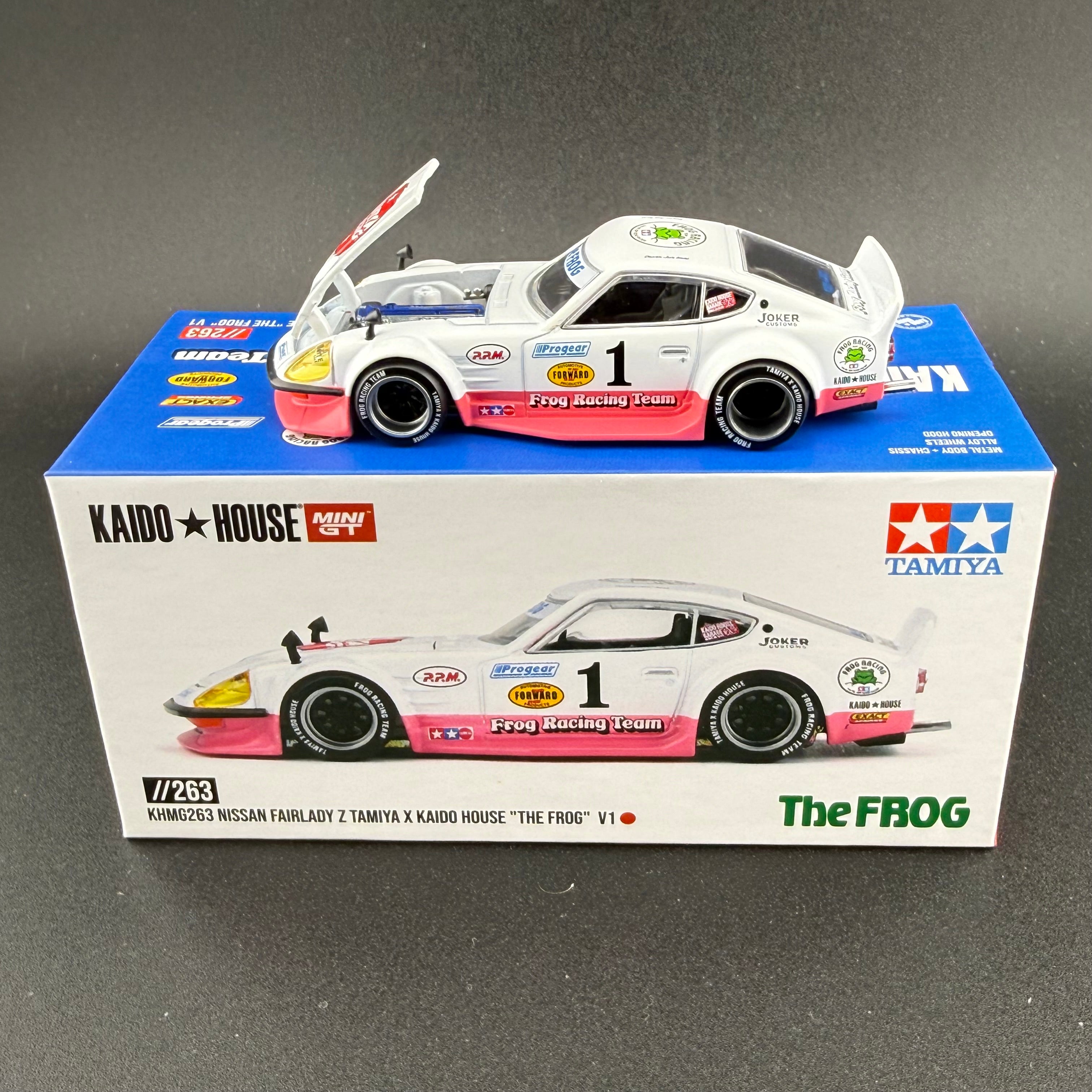 ミニカー YOKAII Nissan Fairlady Z - Tamiya X Kaido House - “The Frog” V1 - Sealed