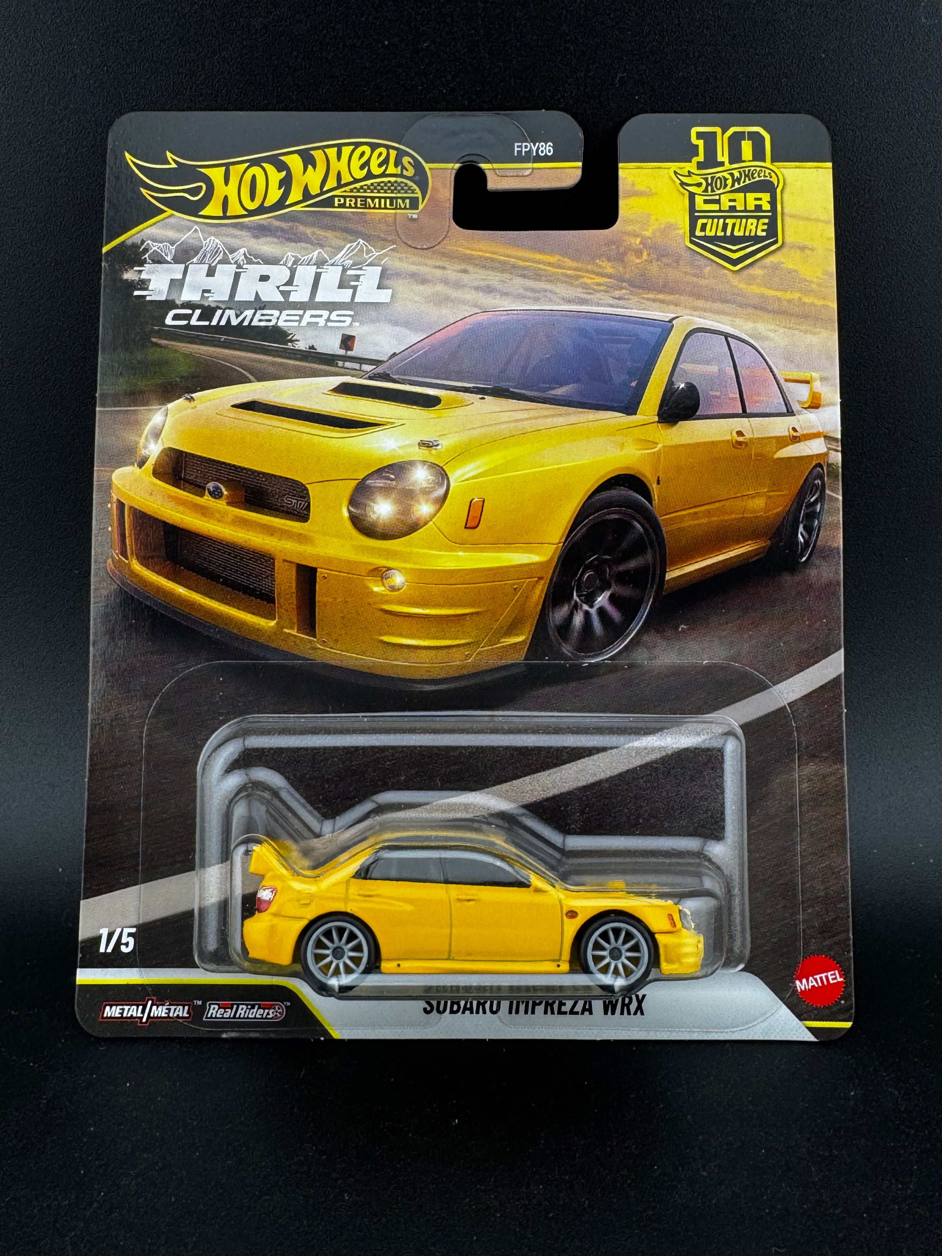 Hotwheels 2026 Subaru Impreza FC ザマック Hot Wheels 2026 Car Culture Subaru Impreza WRX Factory Sealed