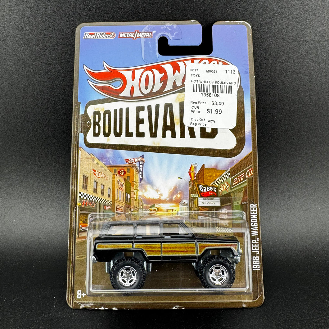 Hot Wheels 1988 JEEP WAGONEER | 2012 Boulevard