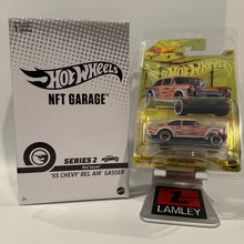 Load image into Gallery viewer, Hot Wheels NFT Garage NFTH | &#39;55 Chevy Bel Air Gasser TH
