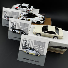 Load image into Gallery viewer, HOLIDAY SPECIAL! Lot of Final 3 Lamley Edition Tarmac Works &amp; Leen Customs Pin Bundles - Pagani, Evo &amp; S13
