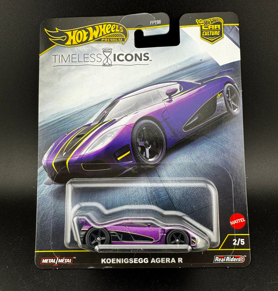 Hot Wheels KOENIGSEGG AGERA R - Car Culture Timeless Icons (2025 Mix N)