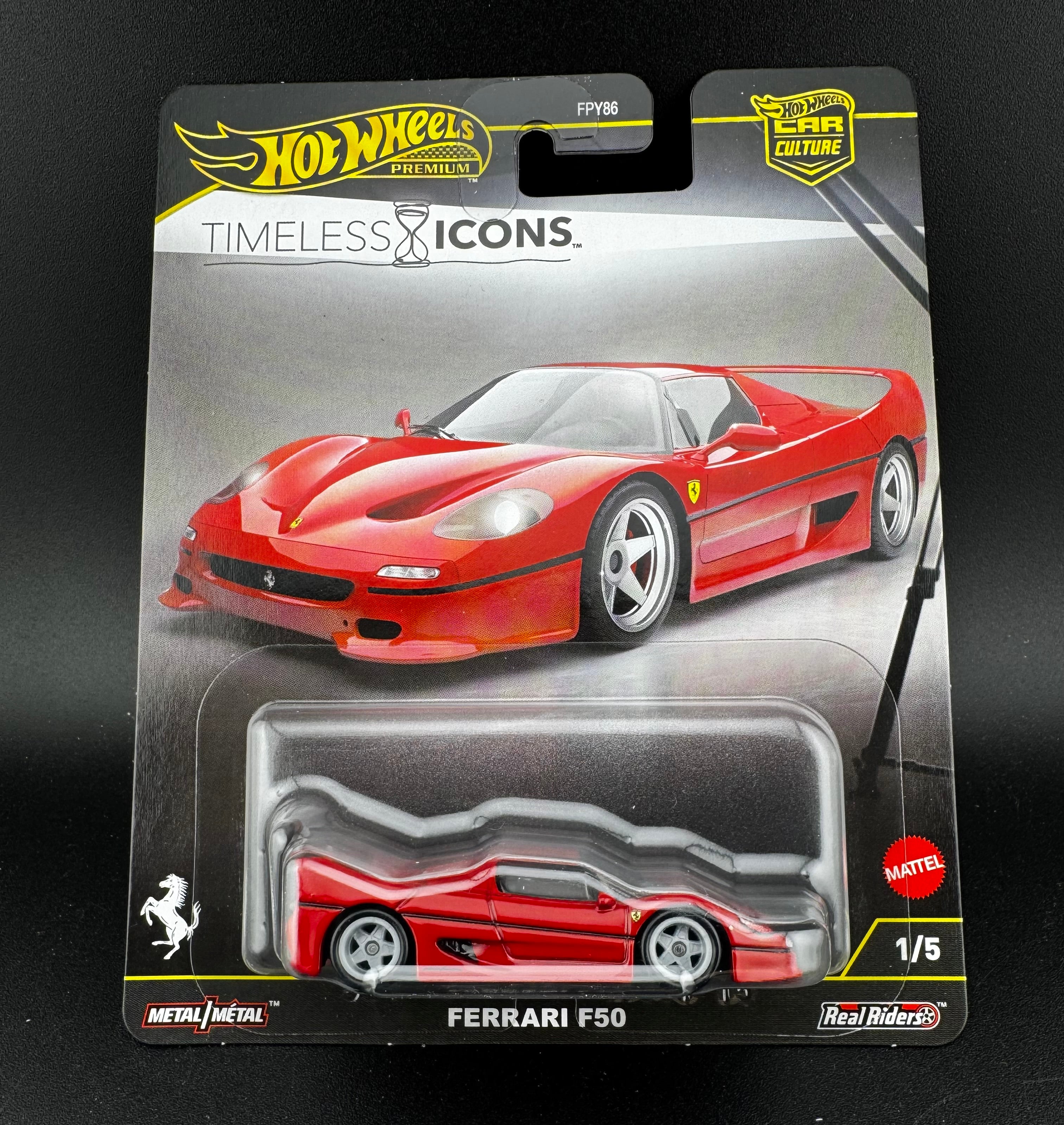 Hot Wheels FERRARI F50 - Car Culture Timeless Icons (2025 Mix N
