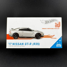 Load image into Gallery viewer, Hot Wheels ID &#39;17 NISSAN GT-R (R35)
