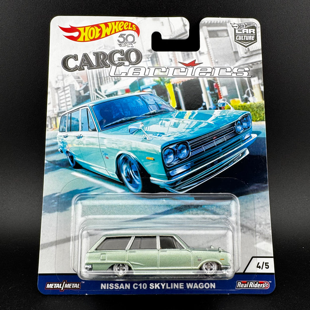 Hot Wheels 2018 Car Culture | NISSAN C10 SKYLINE WAGON Cargo Carriers